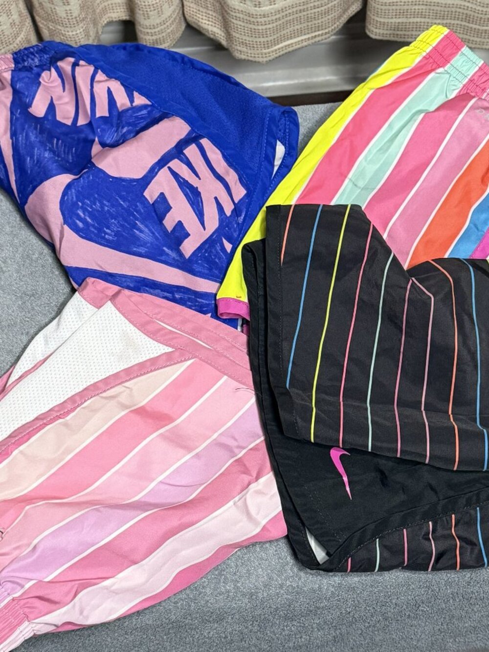 Multicolor Nike Shorts — Size 5-6 yrs